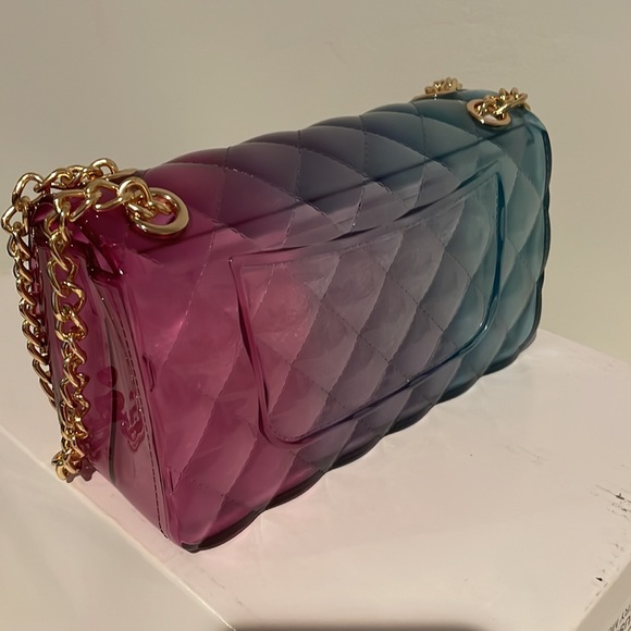 Jilly & Ally Quilted Umbra Jelly Crossbody - Picture 5 of 5